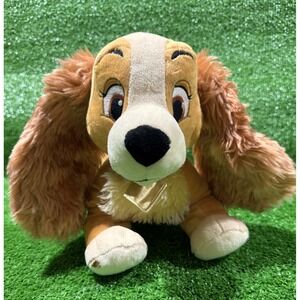 Disney Store Lady & The Tramp - 12" Dog Plush Toy
